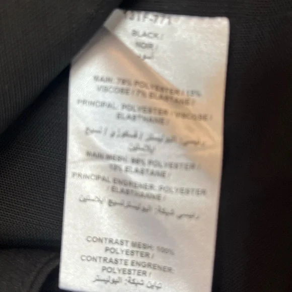 Three Floor Black Embellished Mesh Halter Dress Size 0 XXS Zip Back NWT - Picture 7 of 16